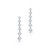 Hand Made 6-stone Diamond Earrings